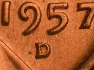 1957-D Repunched Mintmark RPM-018