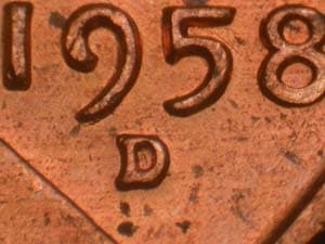 1958-D Repunched Mintmark RPM-002