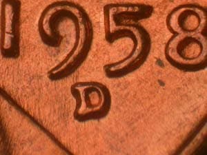 1958-D Repunched Mintmark RPM-015