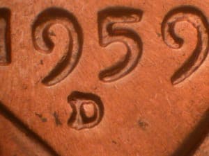 1959-D Repunched Mintmark RPM-004