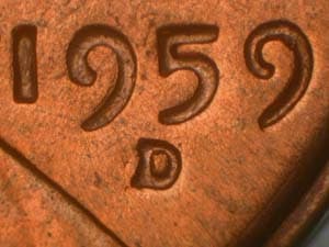 1959-D Repunched Mintmark RPM-005
