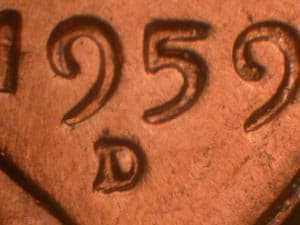 1959-D Repunched Mintmark RPM-021