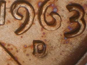 1963-D Repunched Mintmark RPM-004
