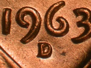 1963-D Repunched Mintmark RPM-016