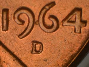 1964-D Repunched Mintmark RPM-007