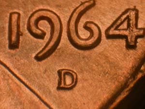 1964-D Repunched Mintmark RPM-012