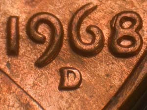 1968-D Repunched Mintmark RPM-003