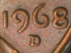 1968-D Repunched Mintmark RPM-004