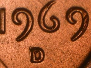 1969-D Repunched Mintmark RPM-004