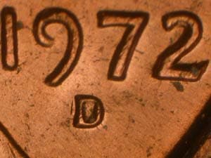 1972-D Repunched Mintmark RPM-005