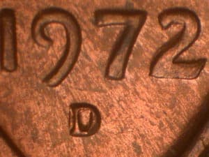 1972-D Repunched Mintmark RPM-009