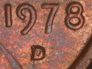 1978-D Repunched Mintmark RPM-001