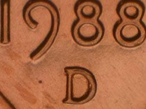 1988-D Repunched Mintmark RPM-006