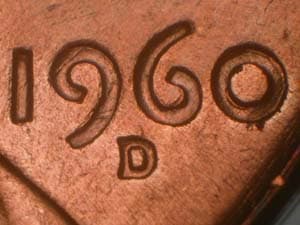 1960-D Repunched Mintmark RPM-010