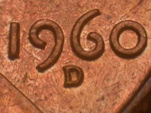 1960-D Repunched Mintmark RPM-016