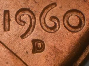 1960-D Repunched Mintmark RPM-032