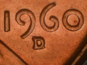 1960-D Repunched Mintmark RPM-033