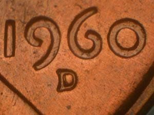 1960-D Repunched Mintmark RPM-043
