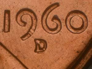 1960-D Repunched Mintmark RPM-050
