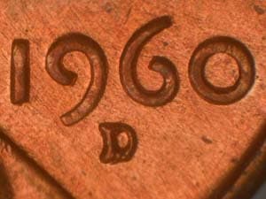 1960-D Repunched Mintmark RPM-055