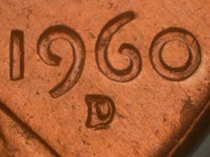 1960-D Repunched Mintmark RPM-056