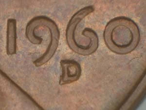 1960-D Repunched Mintmark RPM-060