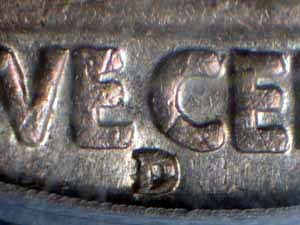 1935-D Repunched Mintmark RPM-005