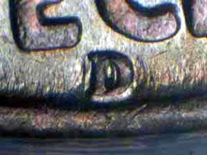 1936-D Repunched Mintmark RPM-001