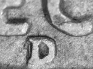 1936-D Repunched Mintmark RPM-008