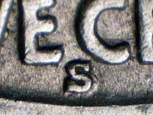 1936-S Repunched Mintmark RPM-005