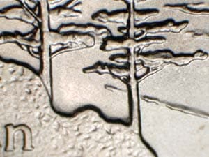 2005 Doubled Die Reverse DDR-046