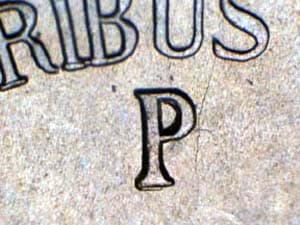 1942 Repunched Mintmark RPM-023