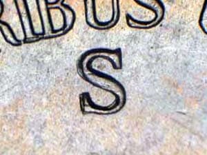 1942-S Repunched Mintmark RPM-001