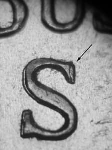 1943-S Repunched Mintmark RPM-014
