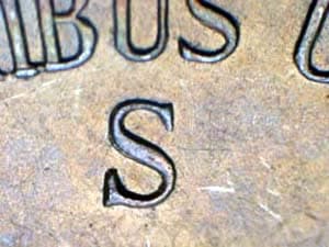 1943-S Repunched Mintmark RPM-015
