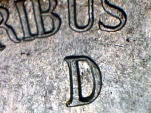 1944-D Repunched Mintmark RPM-007