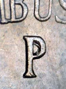 1944 Repunched Mintmark RPM-008