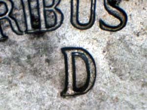 1945-D Repunched Mintmark RPM-002