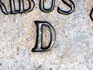 1945-D Repunched Mintmark RPM-014