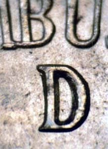 1945-D Repunched Mintmark RPM-022