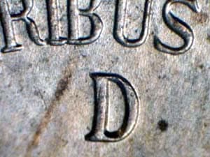 1945-D Repunched Mintmark RPM-038
