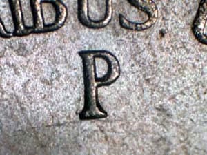 1945 Repunched Mintmark RPM-011