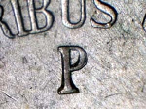 1945 Repunched Mintmark RPM-022