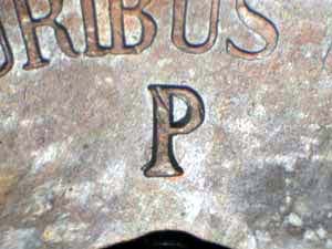 1945 Repunched Mintmark RPM-025