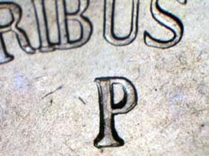 1945 Repunched Mintmark RPM-028