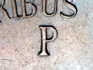 1945 Repunched Mintmark RPM-031