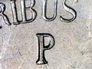 1945 Repunched Mintmark RPM-034
