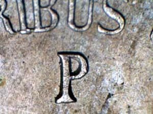1945 Repunched Mintmark RPM-041
