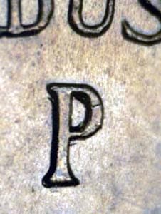 1945 Repunched Mintmark RPM-047