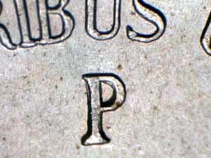 1945 Repunched Mintmark RPM-052